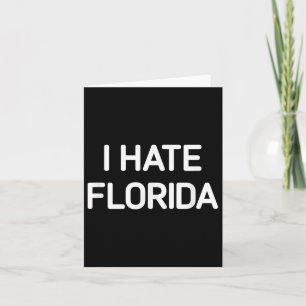 I Hate Florida, Lusnyj, skämt, Sarkastic Kort