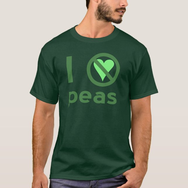 I Hate Peas Tee (Framsida)