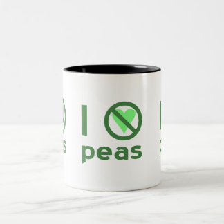 I Hate Peas Två-Tonad Mugg