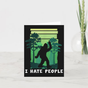 I Hate People - Lusnyj Bigfoot Mitten Finger Sasqu Kort