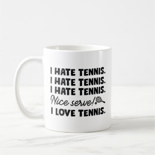 I Hate Tennis Kaffemugg