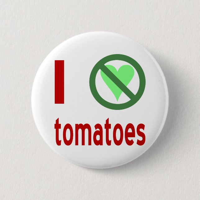 I Hate Tomates Knapp (Framsida)