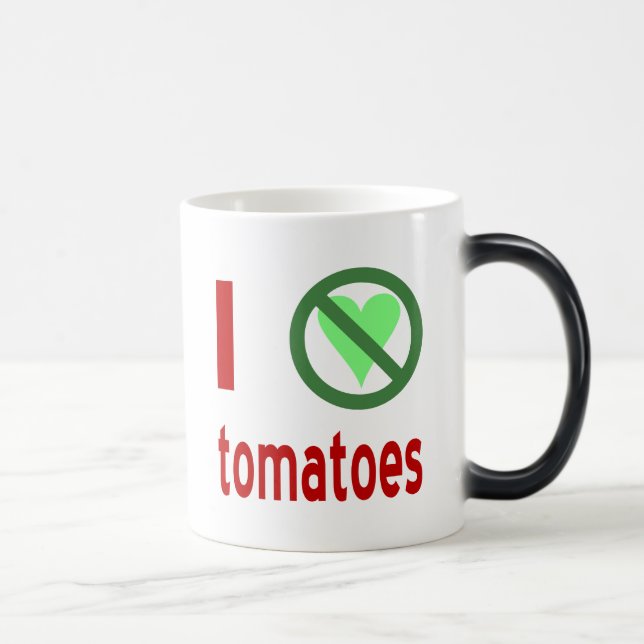 I Hate Tomates Magisk Mugg (Höger)