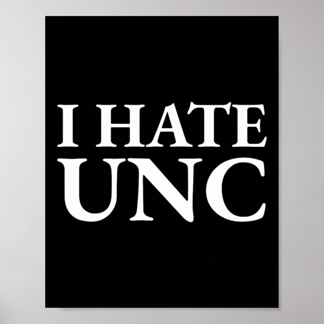 I Hate Unc Sketll Rivalry  Poster (Framsidan)