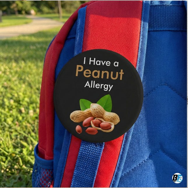 I Have A Peanut Allergy" Medical Alert Safety Knapp (Skapare uppladdad)