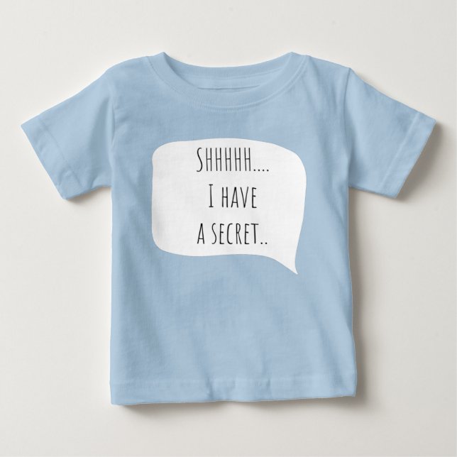 I have a secret, big brother customizable date t shirt (Framsida)