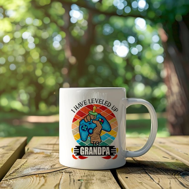 I Have Leveled Up to Grandpa Kaffemugg (I Have Leveled Up to Grandpa Mug)