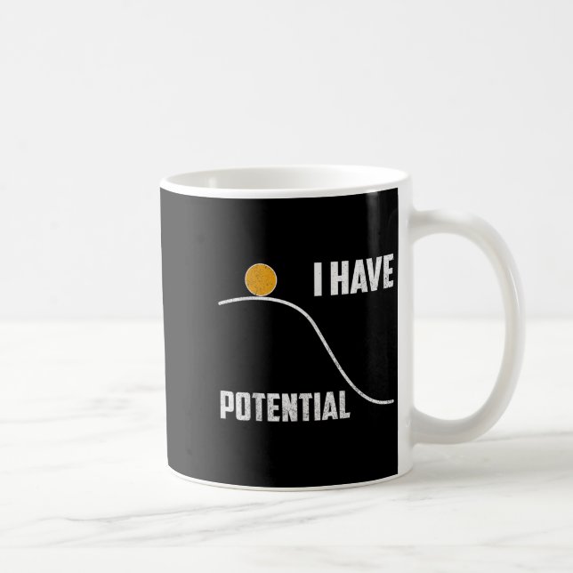 I Have Tential Funny Physics Teacher Science  Kaffemugg (Höger)