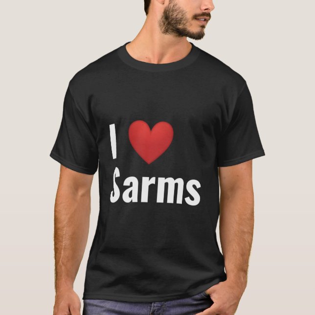 I He Sarms T Shirt (Framsida)