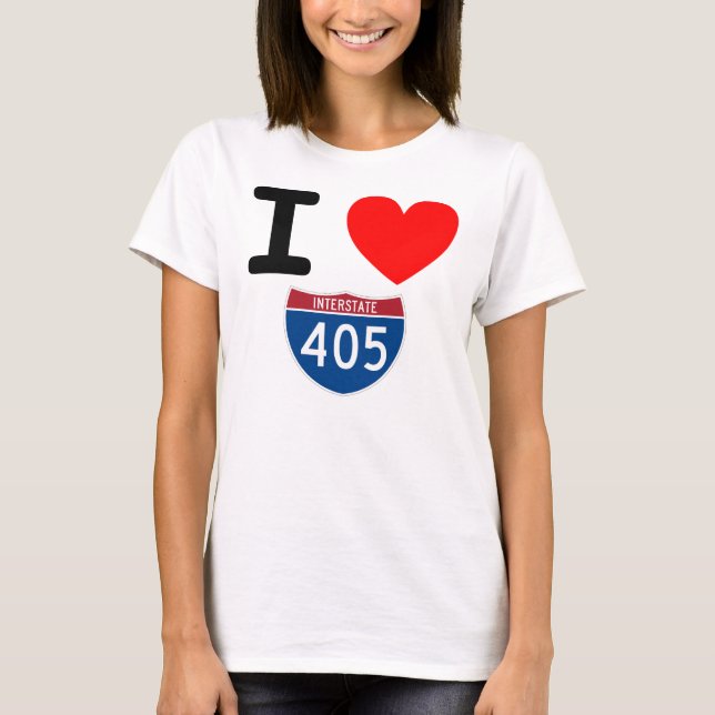 I Heart 405 Tee (Framsida)