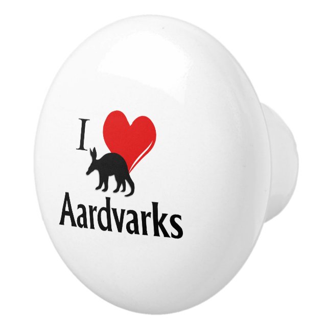 I Heart Aardvarks Knopp (Höger)