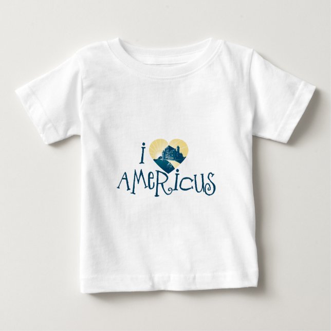 I Heart Americus Tee Shirt (Framsida)
