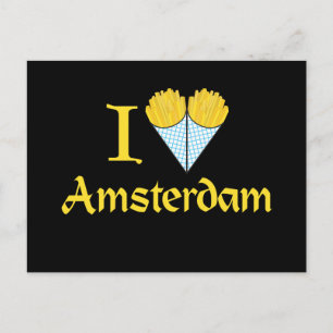 I Heart Amsterdam Vykort