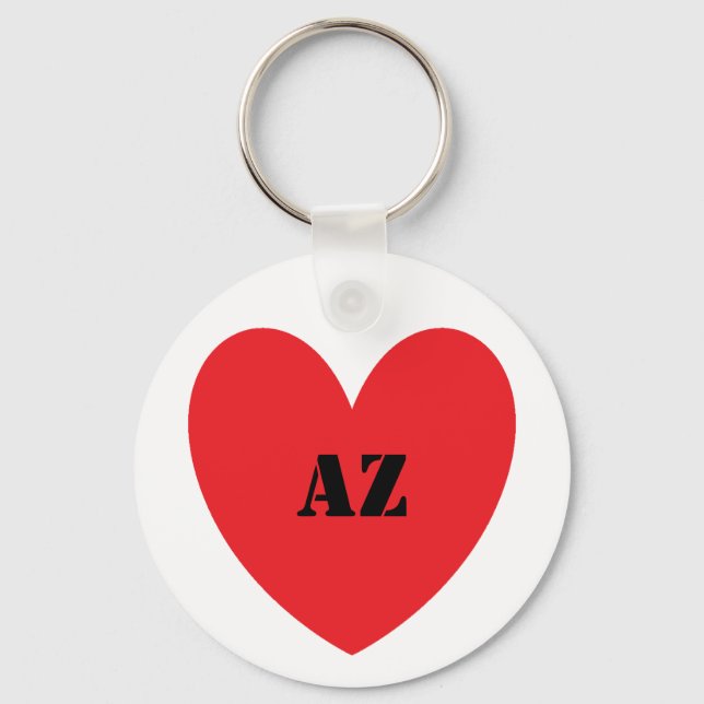I Heart Arizona Keychain Nyckelring (Framsida)