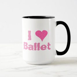 I Heart Ballet Mugg