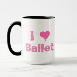 I Heart Ballet Mugg