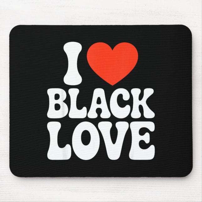 I Heart Black Love Couple Matching Couples African Musmatta (Framsidan)