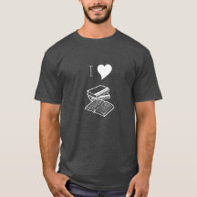 I Heart Bokar Reader Writer Librarian Gift T-Shirt