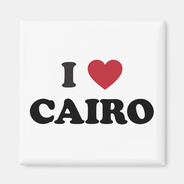 I Heart Cairo Egypten Magnet (Framsidan)