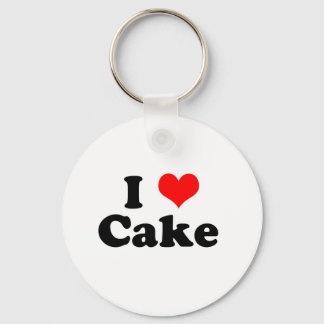 I Heart Cake Nyckelring