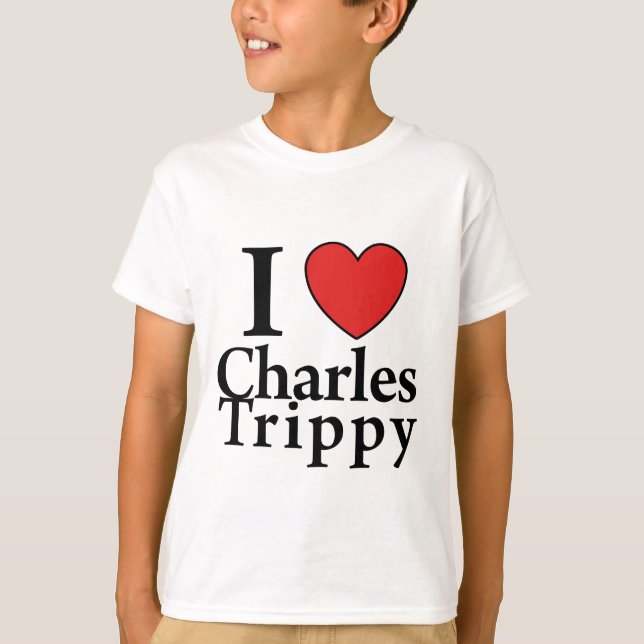 I Heart Charles Trippy T-shirt (Framsida)