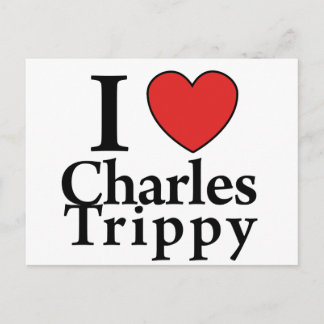 I Heart Charles Trippy Vykort