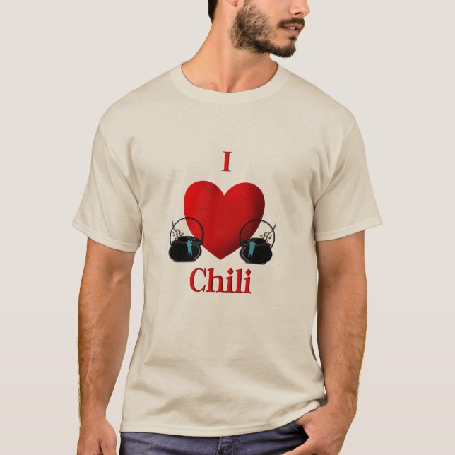 I Heart Chili T-shirt (Framsida)