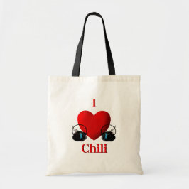 I Heart Chili Tygkasse