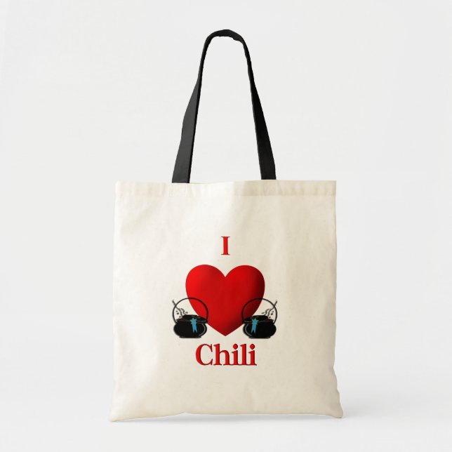 I Heart Chili Tygkasse (Framsidan)