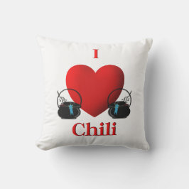 I Heart Chili Utomhuskudde