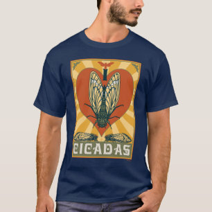 I Heart Cicadas T Shirt
