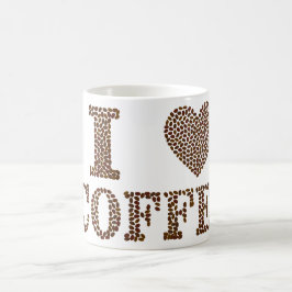 I Heart Coffee Kaffemugg
