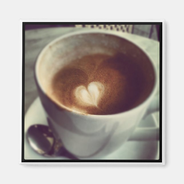 "I Heart Coffee" Magnet (Framsidan)