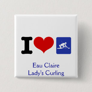 I Heart Curling Knapp
