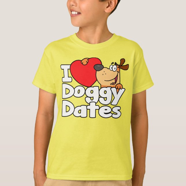 I Heart Doggy Data Tee (Framsida)