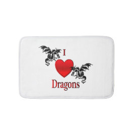 I Heart Dragons Badrumsmatta