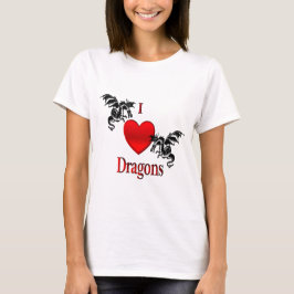 I Heart Dragons Tee Shirt