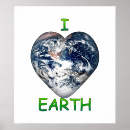 I Heart Earth (I ♥ Earth) Poster
