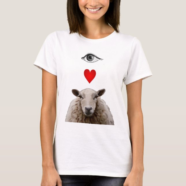 I Heart Ewe Tee (Framsida)