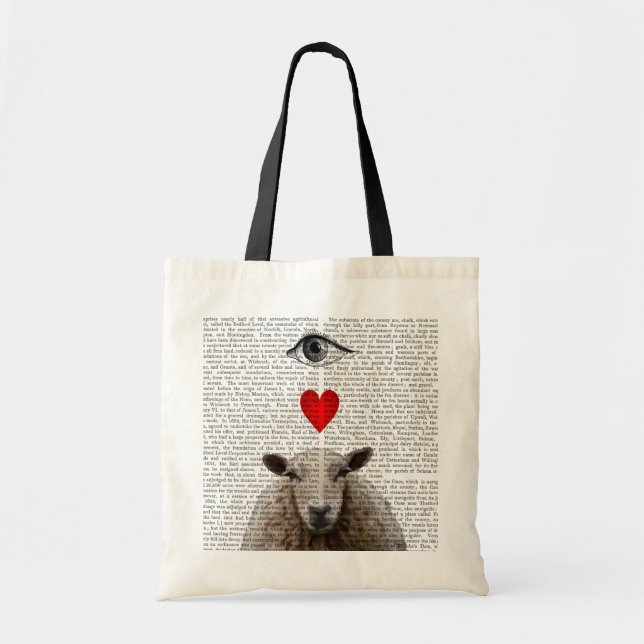 I Heart Ewe Tygkasse (Framsidan)