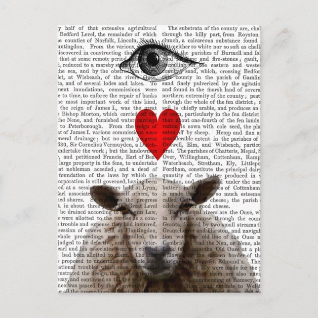 I Heart Ewe Vykort (Framsida)