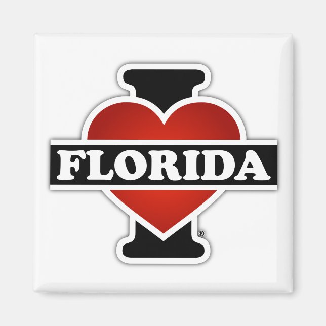 I Heart Florida Magnet (Framsidan)