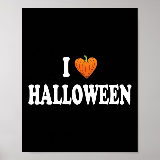 I Heart Halloween Costume Poster (Framsidan)