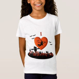 I Heart Halloween - New Twist Tee Shirt
