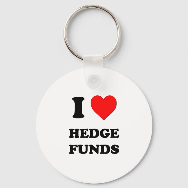 I Heart Hedge Funds Nyckelring (Framsida)