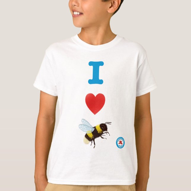 I Heart Humla Youth T Shirt (Framsida)