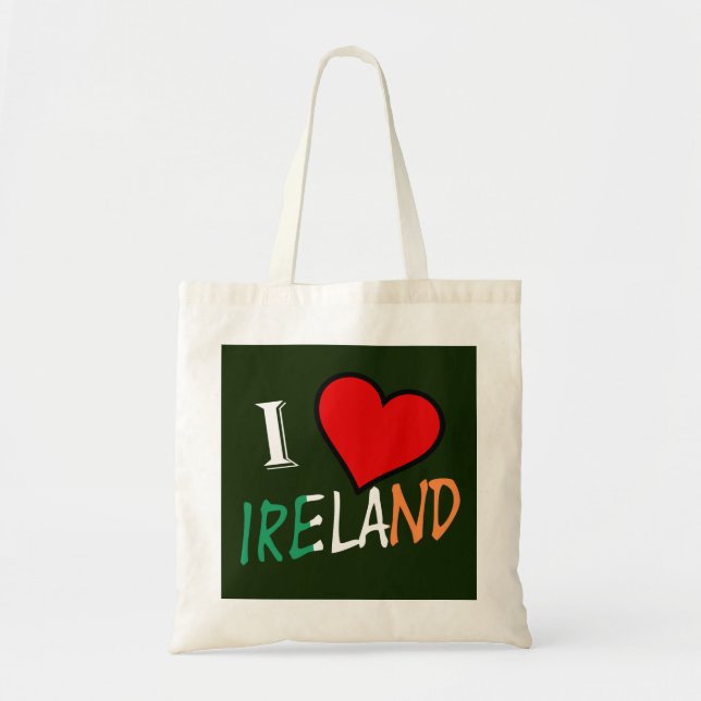 I Heart Ireland overlay block Tygkasse (Framsidan)