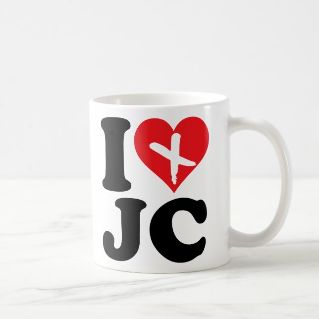 I Heart JC Kaffemugg (Höger)