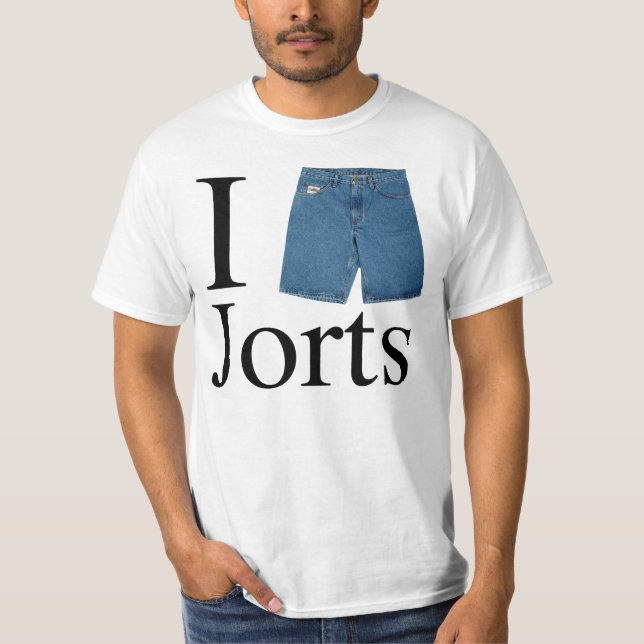 I Heart Jorts T-Shirt (Framsida)