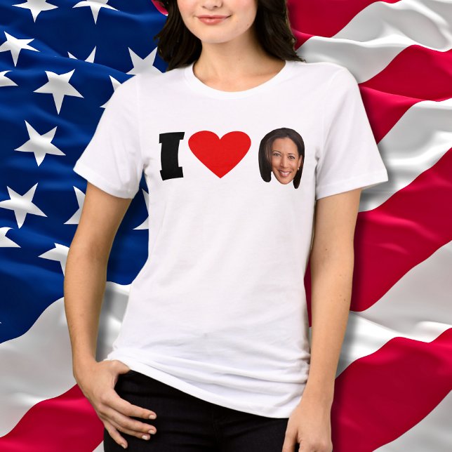 I Heart Kamala Harris T Shirt (Skapare uppladdad)